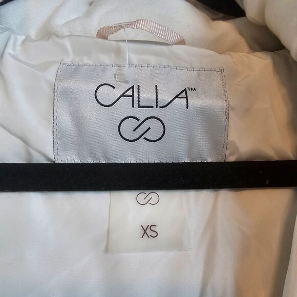 Calia Women's Outerwear Longline Snap Hooded Puffer Jacket, NWOT, Sz XS - Picture 10 of 10